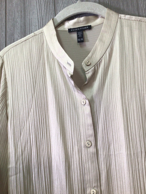 Eileen Fisher silk Blouse Size XX-Small