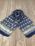 Anokhi Blockprint Oblong Cotton Scarf