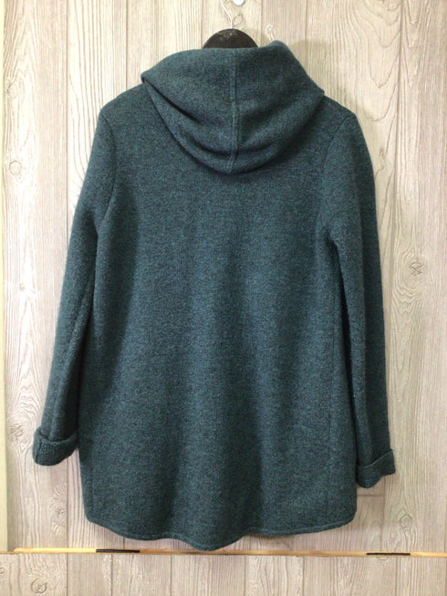 Margaret O'Leary Cardigan Cashmere hooded Size Small