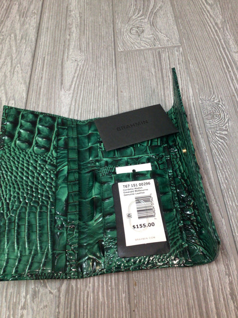 Brahmin Emerald Cordelia Melbourne Leather Wallet