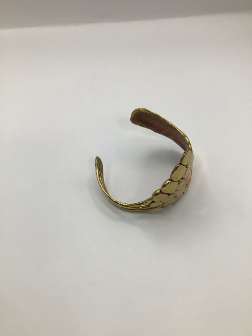 Tom McCaffrey Vintage Brass + copper Cuff Bracelet