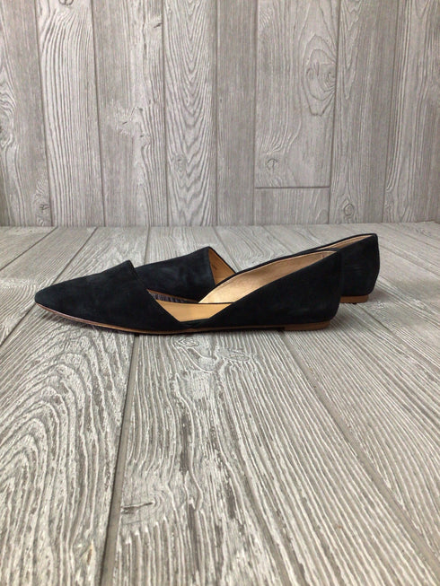 J Crew suede d'Orsay Flats Size 9