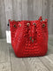 Brahmin Melinda Carnation Melbourne Bucket New Pre-owned