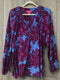 Lilly Pulitzer silk Blouse Size X-Large