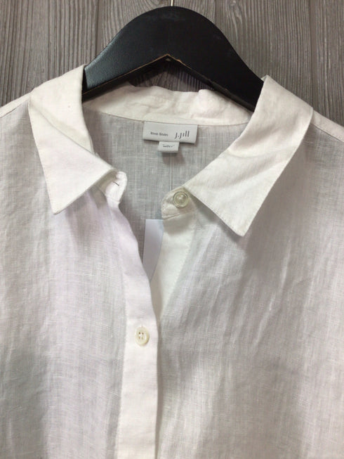 J Jill Linen Shirt Size Large New