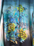 Citron Blouse Tummy Tuck Size 1X