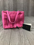 Paolo Masi Pink Linen Mini Tote New