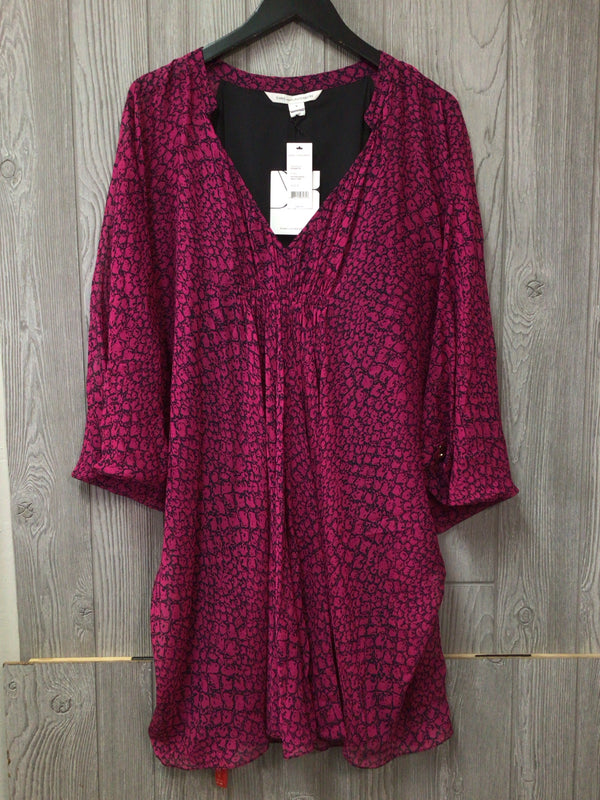 Diane von Furstenberg Dress Silk kaftan Size 8 New