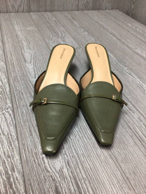 Reformation Mules Size 8.5
