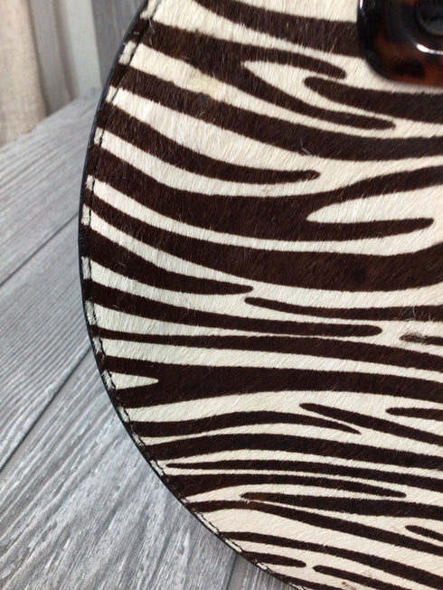 Loeffler Randall Indy Round Calf-hair Purse