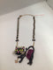 Betsey Johnson Black Cat Necklace New