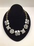 J Crew Crystal Cluster Statement Necklace