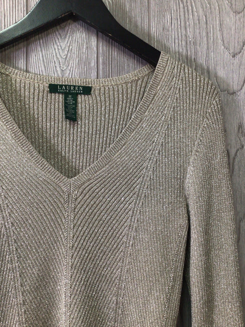 Lauren Metallic Sweater Size Medium