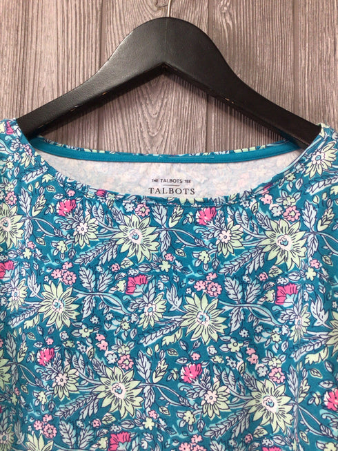 Talbots Long Slv T-shirt Size Large-Petite
