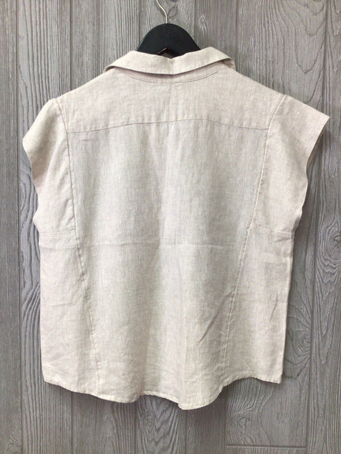 Chico's Linen Top Size 6