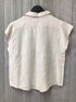 Chico's Linen Top Size 6
