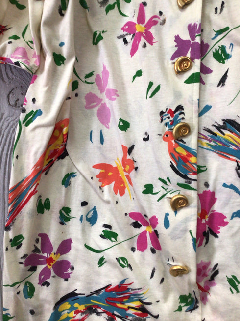 Ungaro ter 1990s Vintage Dress Size 10-44