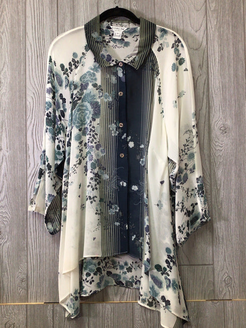 Citron Size 1X Blouse