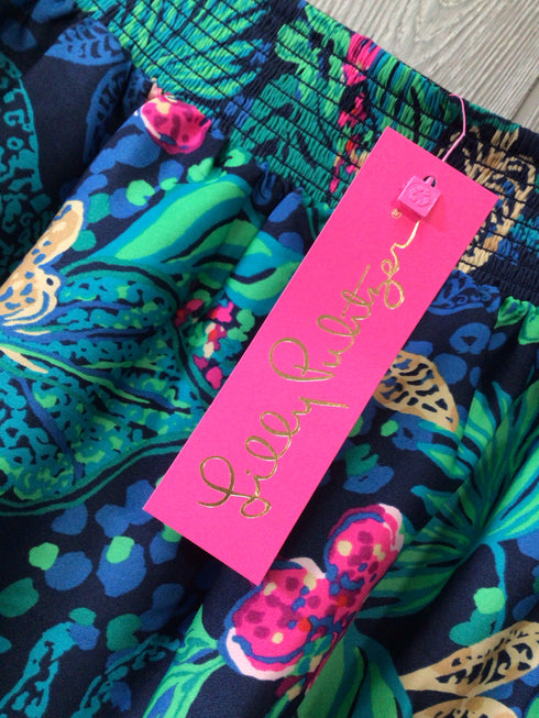 Lilly Pulitzer Life of the Party Blouse Size Large New