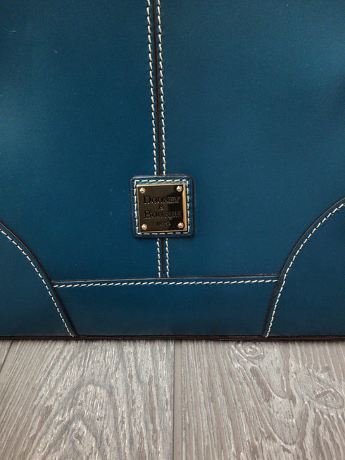 Dooney & Bourke Blue Shoulder Leather Purse