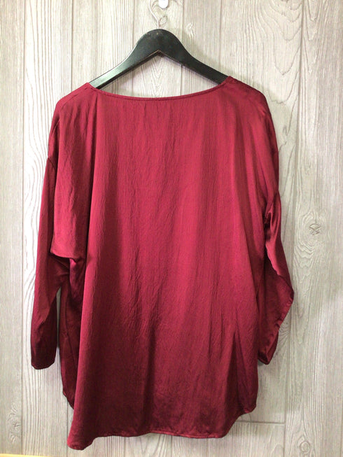 Eileen Fisher Satin Top Size Medium