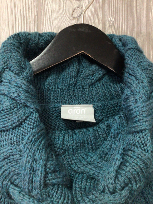 Aran Crafts Wool Cable Knit Sweater Size X-Large