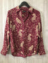 Rails Blouse Silk Buttondown Size Small