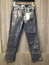 Dear John Metallic Jeans Size 4 (27) New