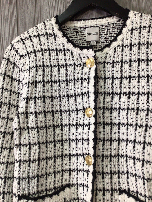 Nic + Zoe Cardigan Size Small Knit