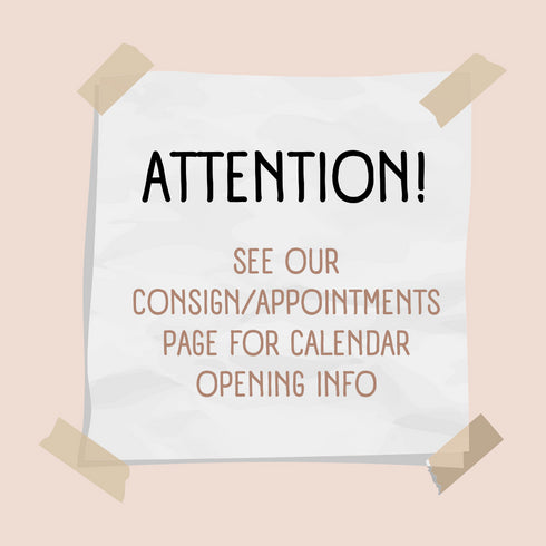 Consignment Appointment