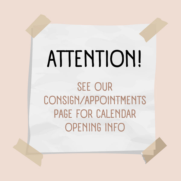 Consignment Appointment