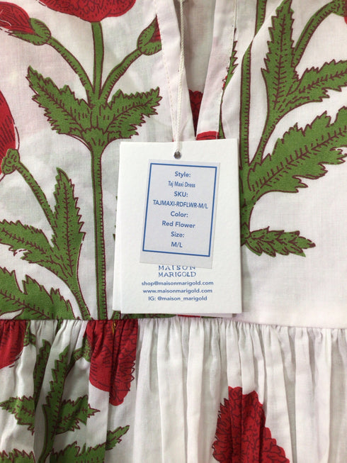Maison Marigold Taj Maxi Dress Size Medium/Large New