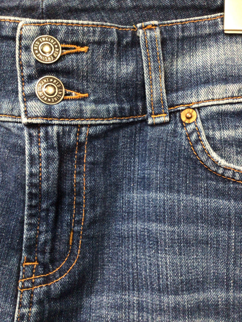 Red Engine Denim Skirt Size 28