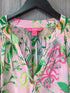 Lilly Pulitzer Silk Ellsa Blouse Size Large