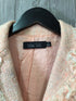 Teri Jon Skirt Suit Weave Fringe Size 6