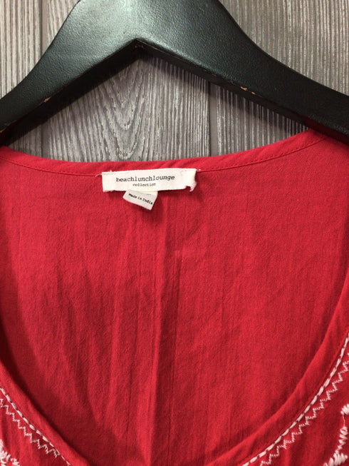 BeachLunchLounge Gauze Top Size Small