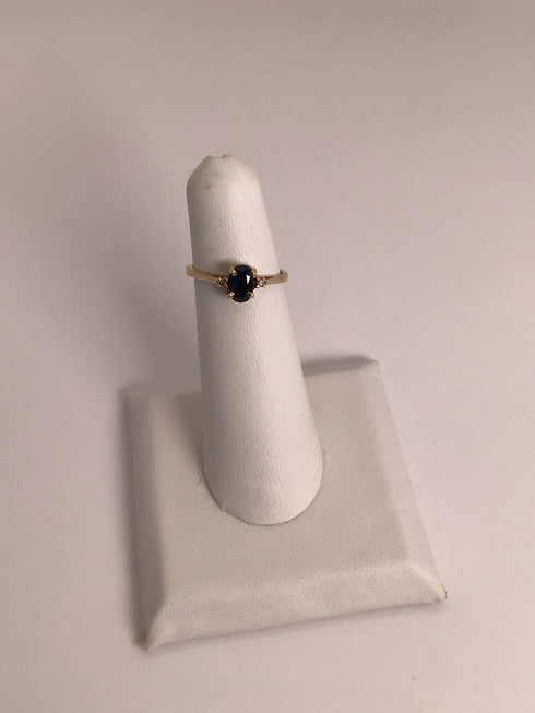 10k Gold Sapphire Ring Estate