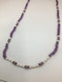 Amethyst freshwater pearl Necklace