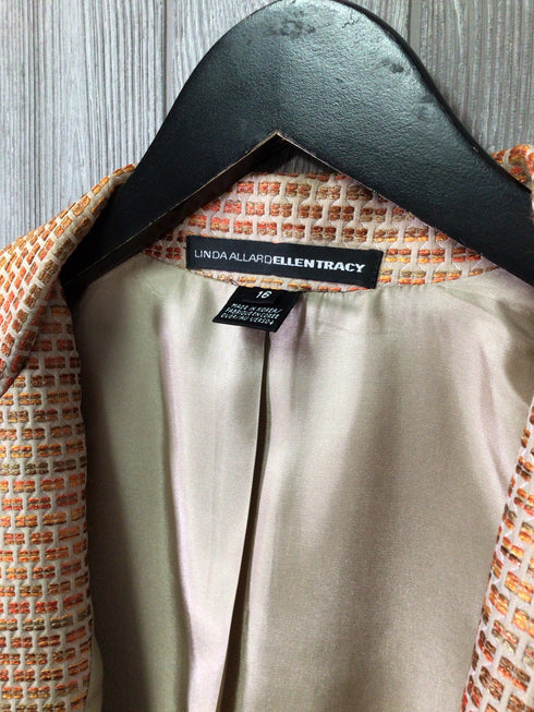 Dana Buchman Weave Blazer Size 16