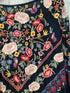 Johnny Was Dress with slip Embroidered Size Large New