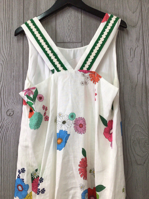 Vilagallo Linen Maxi Dress Size 14