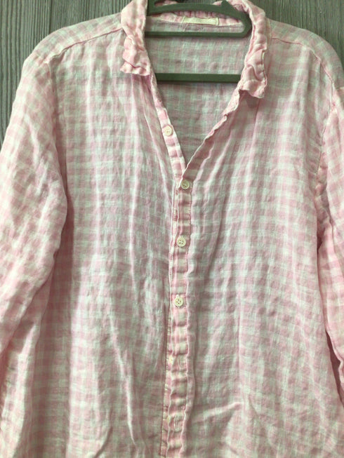 CP Shades Linen Shirt Size Large