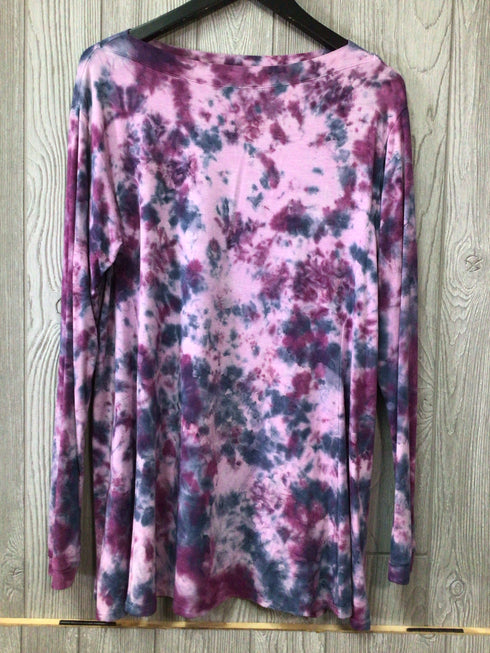 Annie Turbin Tie-Dye T-shirt Tunic Size Large