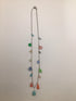Multi-Color Briolette Necklace + earrings Set