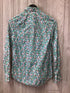 J Crew 3/4 Button Up Shirt Size 0