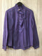 Xirena Shirt Caspian Top Night Wine Size X-Small New