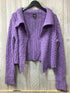 Eileen Fisher Cardigan Wool Ribbed boxy Size Small
