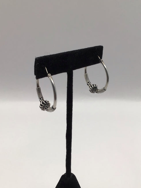 BA Suarti Sterling Hoop Earrings