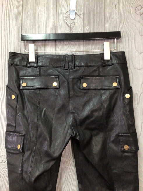 Tory Burch Leather Pants Cargo Size 8
