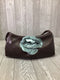 Paolo Masi Shoulder Leather Flower Purse
